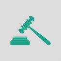 Judge hammer icon